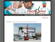 Tablet Screenshot of habbamed.com.br